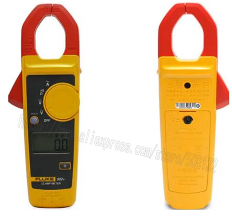 FLUKE 302 + клещи Токоизмерительные F302 AC 400A 2 года гарантии +|fluke 302|clamp multimeterclamp meter |