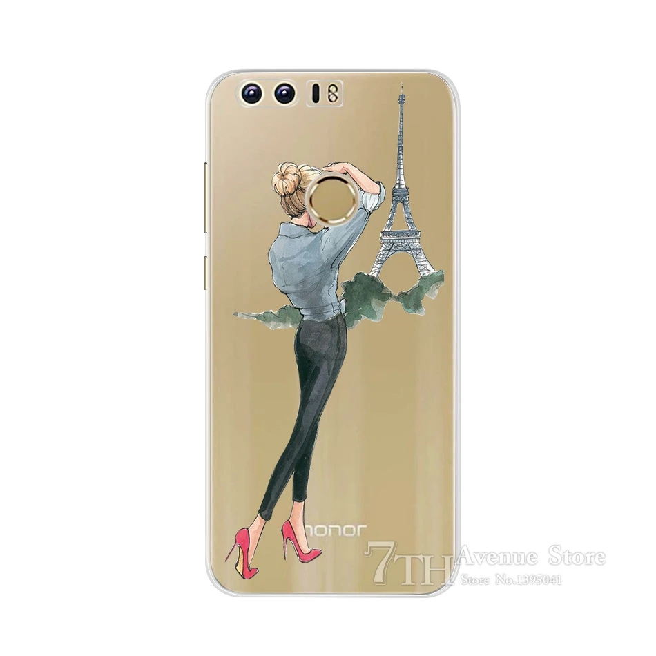 Мягкий чехол из ТПУ для huawei Honor 8 Honor8 Lite 5,", Чехол, силиконовый чехол для телефона, чехол s для huawei Honor 8, чехол для Honor 8 Lite, чехол