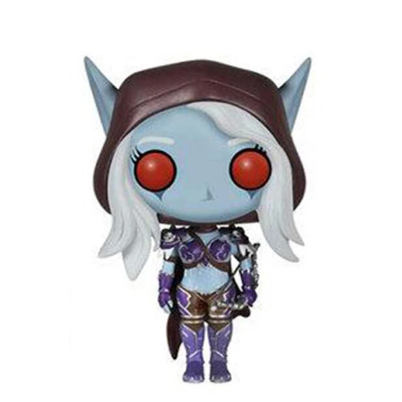 Аниме Фигурка WOW Sylvanas Windrunner стрельба из лука королева ПВХ Аниме Фигурка модель для детей подарок на день рождения