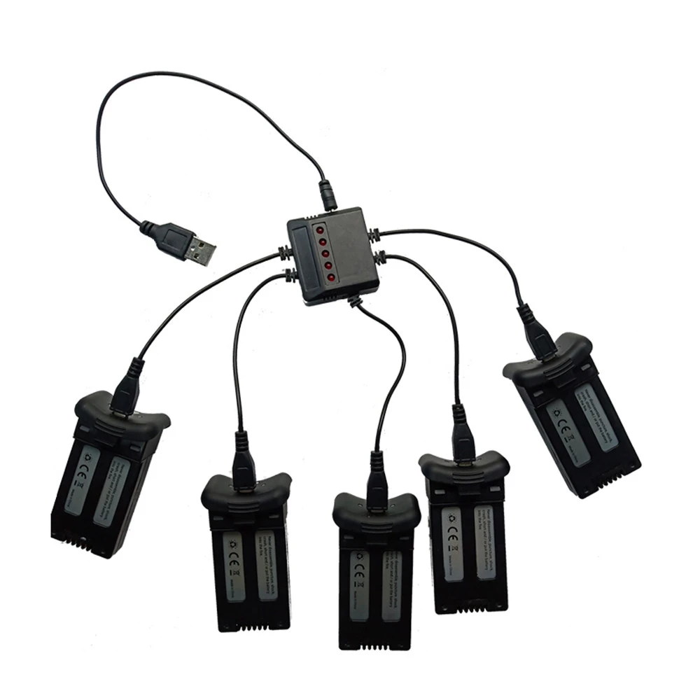 Камера дроны Аксессуары Баланс батареи USB зарядное устройство для Holy Stone HS100 S70 RC