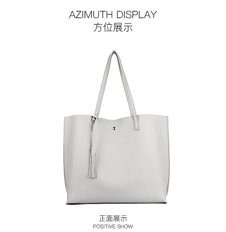 Большая женская сумка Bolsa Feminina, женская сумка-шоппер, сумочка-клатч через плечо, женская сумка, женская сумка
