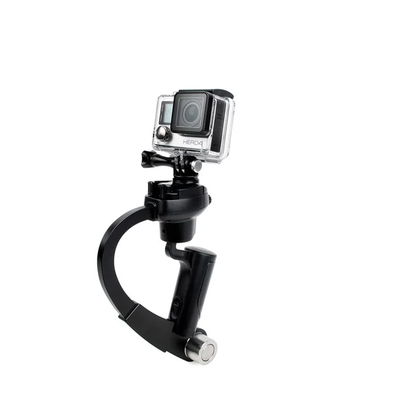 Мини алюминиевый ручной Стабилизатор Lightdow Steadicam для спортивных камер Gopro Hero 6/5/4/3