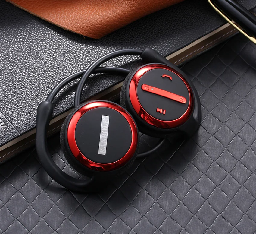 RBL601 Bluetooth 4,1+ EDR Беспроводные шумоизолирующие FM радио карты мобильный Спорт стерео бег музыка наушники гарнитура наушники