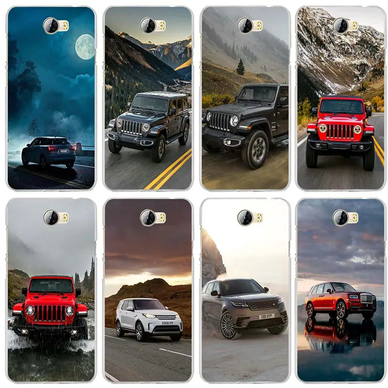 Мягкий мобильный телефон чехлы для Huawei P8 P9 P10 P20 P30 Honor 7 7X 7A 9 10 Mate Pro Lite Jeep Wrangler On Road USA
