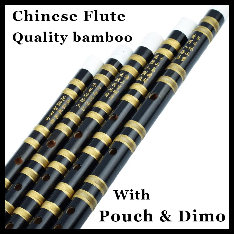 Китайский бамбуковый флейта Dizi традиционный ручной работы поперечный