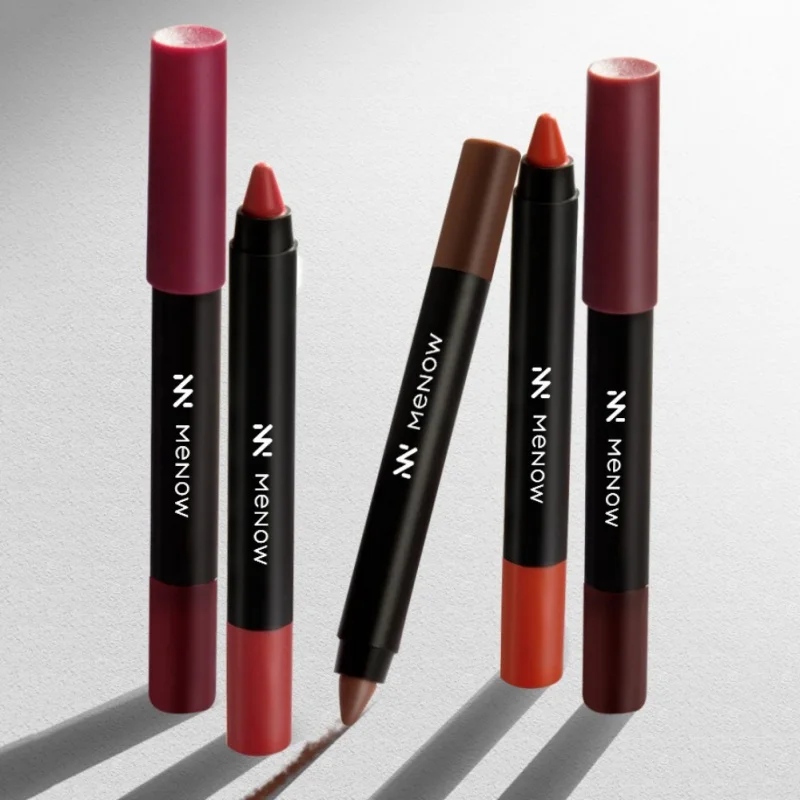 Сексуальная Женская матовая водостойкая ручка-карандаш для макияжа губ с