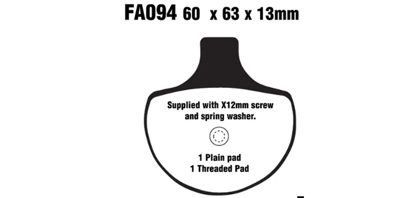 Передние тормозные колодки для HARLEY DAVIDSON Dyna Series FXD FXDL FXDWG FXR FXRT FXRD FXLR 1984-99 Touring FLT FLHT