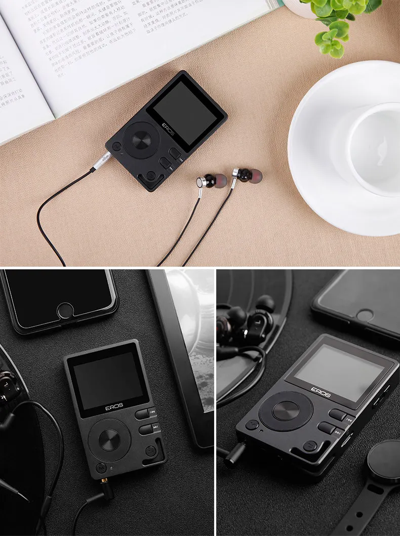 Aigo EROS Q высококачественный DSD64 Bluetooth 4,0 аудио без потерь Hifi портативный MP3 музыкальный плеер USB DAC Поддержка OTG+ 16G TF карта