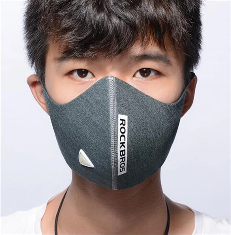 ROCKBROS PM2.5 Пыленепроницаемая Спортивная велосипедная маска для езды на велосипеде