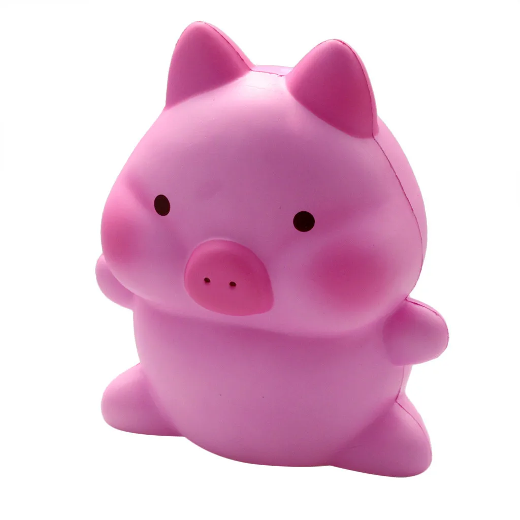 Детские игрушки для детей, милые мягкие игрушки для взрослых, Kawaii Jumbo Pig, медленно растущий крем, Ароматизированная игрушка для снятия стресса MAR14