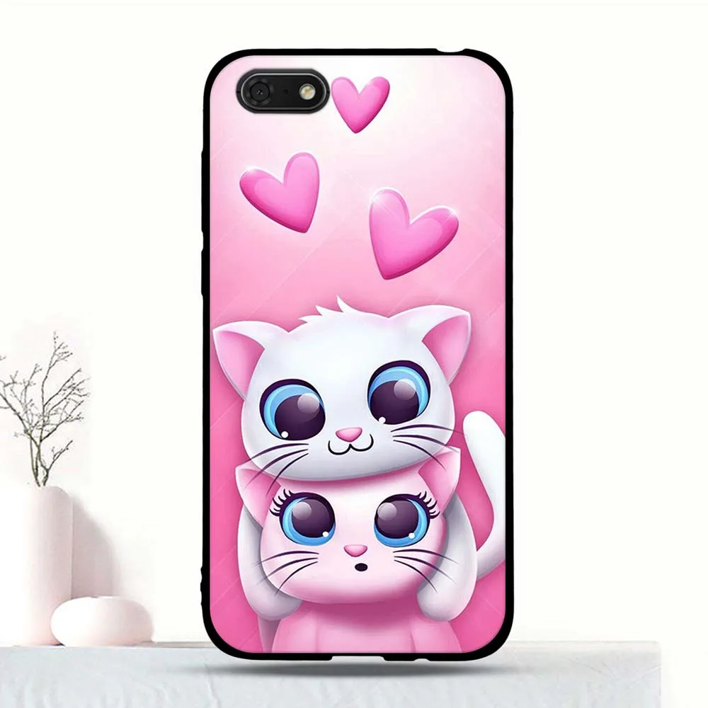 

Cover For Huawei Y5 Y5 Prime 2018 Case TPU Phone Bag For Honor 7A 7S Silicone Fashion For Honor Play 7 Bumper Case Cover Coque