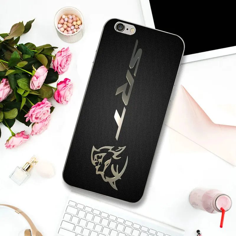 Picture 6 Dodge Challenger STR Ram Demon логотип мягкий силиконовый чехол для телефона для iPhone 6 6s 6plus 7 7Plus 8 8Plus 5 5C 5S SE X XR XS Max 4 4S - Цвет: Picture 6
