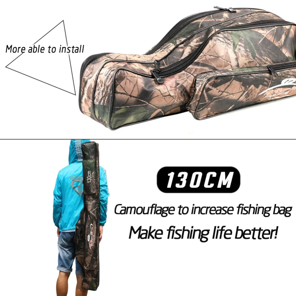 Сумка для удочки из водонепроницаемой ткани 130 см 2 слоя|bag tool|bag boy travel bagbag vacuum |
