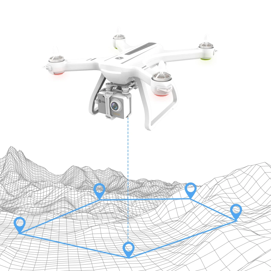 Holy Stone HS700 Радиоуправляемый Дрон gps бесщеточный мотор 5G 1080P FHD wifi FPV Drone 400M FPV gps RC вертолет Квадрокоптер