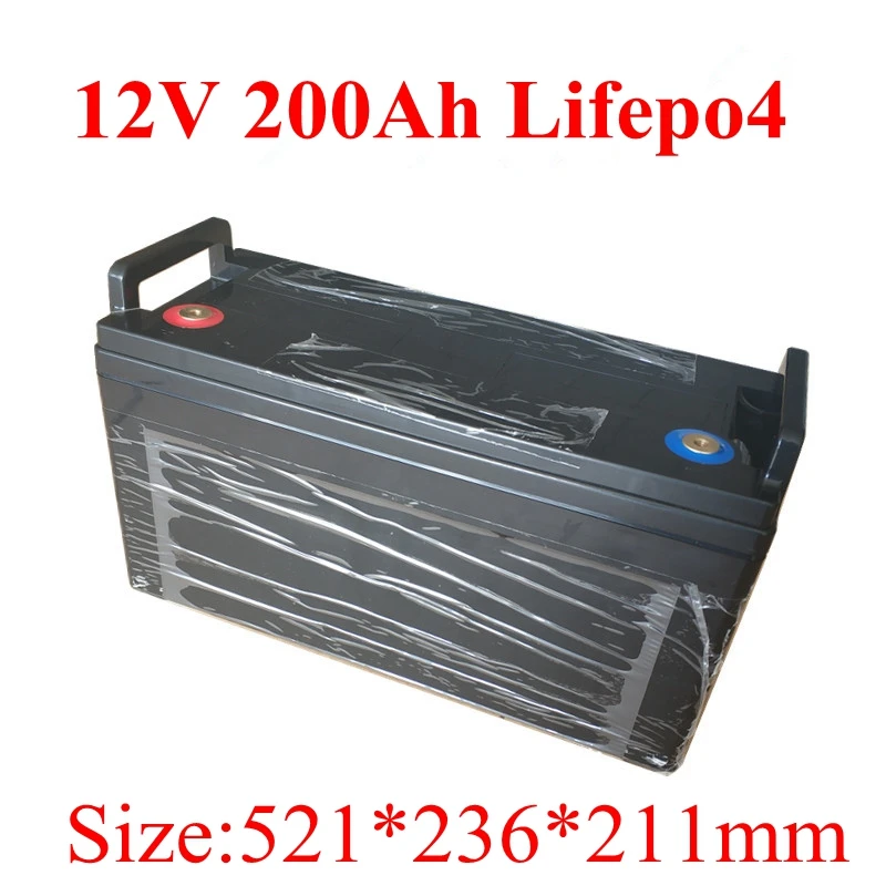 Перезаряжаемый противоводный 12 8 В Lifepo4 в а/ч литиевый аккумулятор BMS а с Bluetooth для