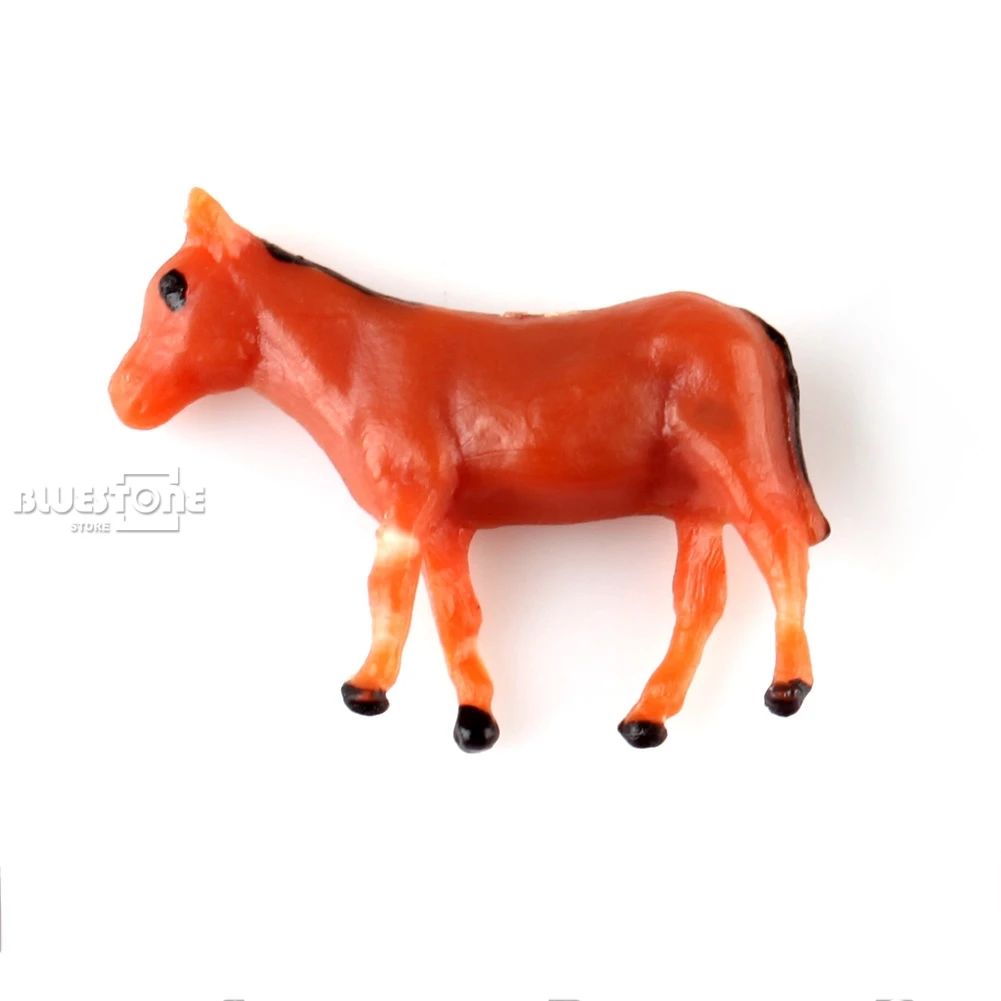 20 шт. 1:150 нарисованные Домашние животные лошади|n scale|scale nhorse scale |
