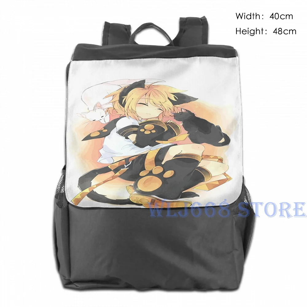 Забавные сумки через плечо с графическим принтом для женщин Kagamine Len рюкзак на