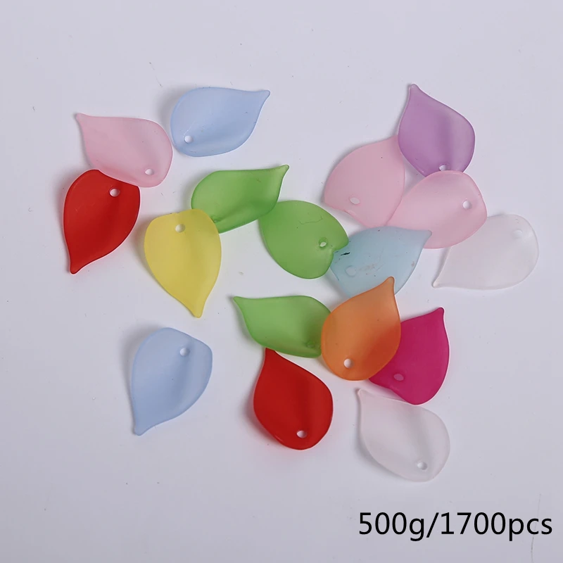 Акриловые Матовые Цветочные бусины Meideheng отдельные листья недорогие для