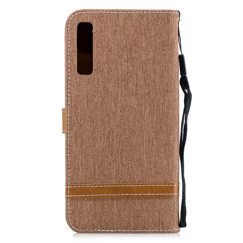 Ковбойский кожаный чехол для Samsung Galaxy A7 2018 книжка Чехол Кошелек Для Funda A750