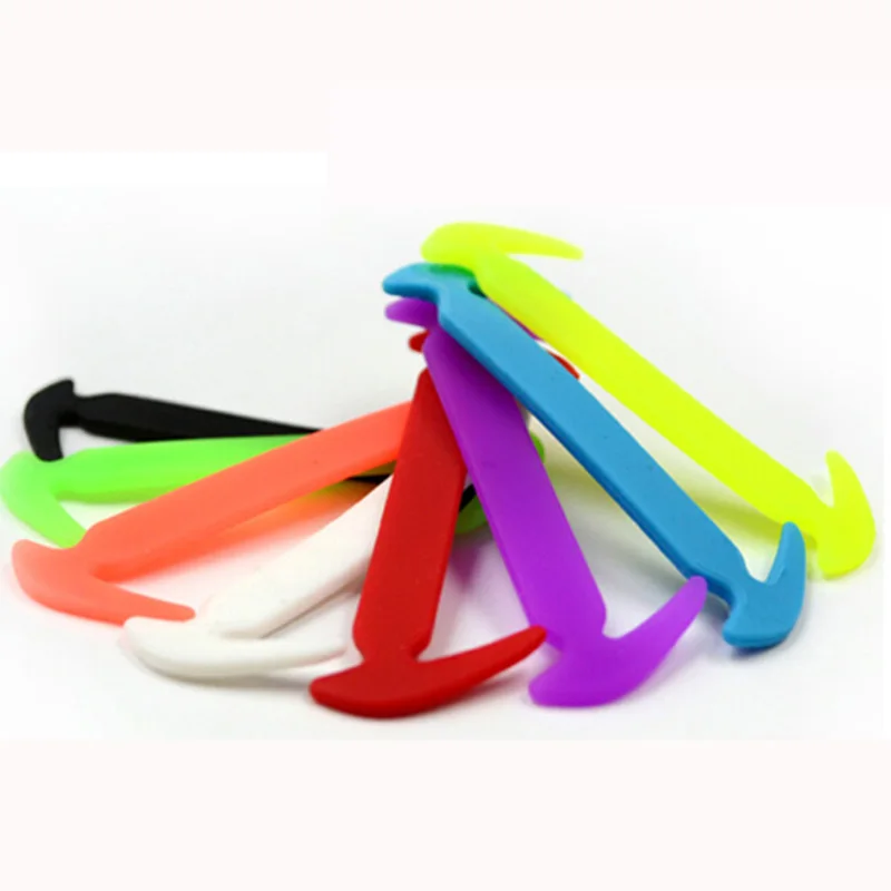 12 шт. силиконовые шнурки без завязывания для кроссовок|Шнурки| |