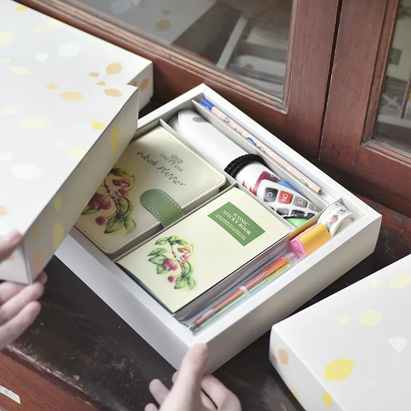 Ежедневник-планировщик Набор подарочных коробок на день рождения подарки для