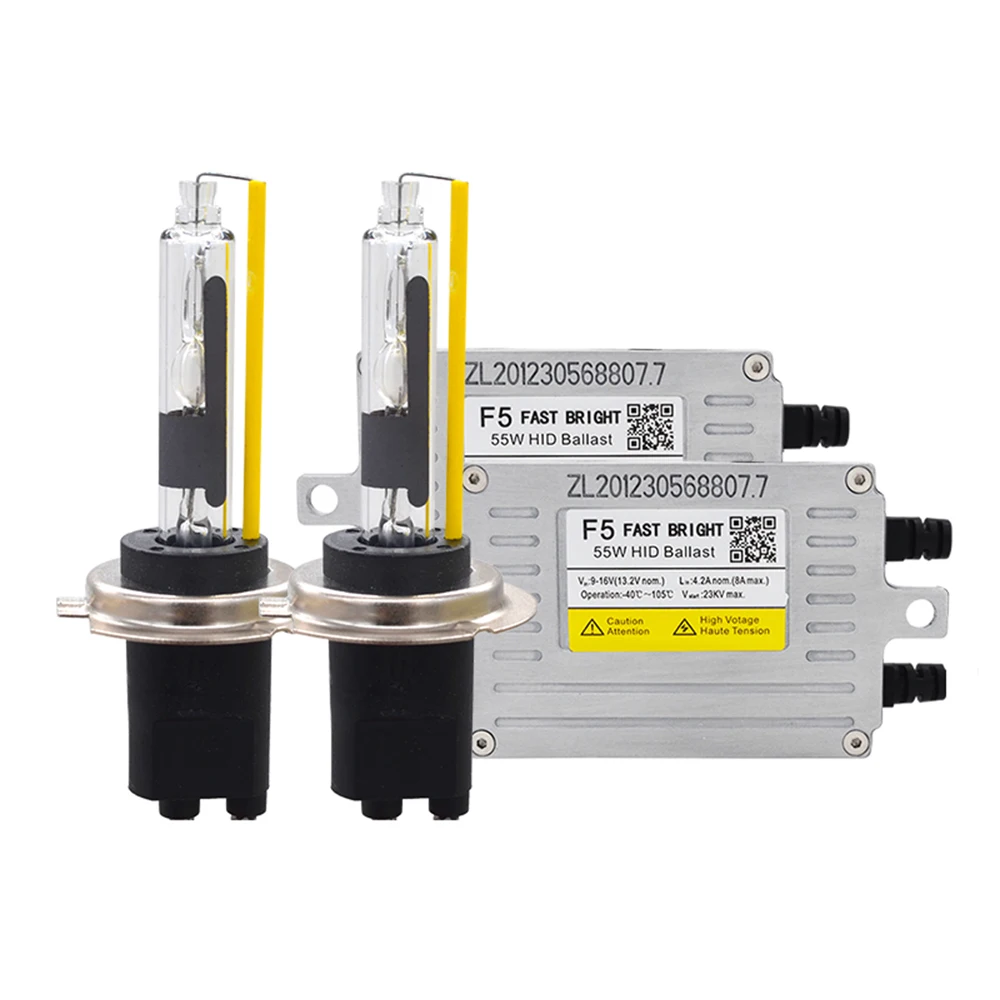 SKYJOCYE 202O Новый AC 55 Вт Быстрый Яркий H7R HID комплект DLT F5 F5T балластный реактор 5500K