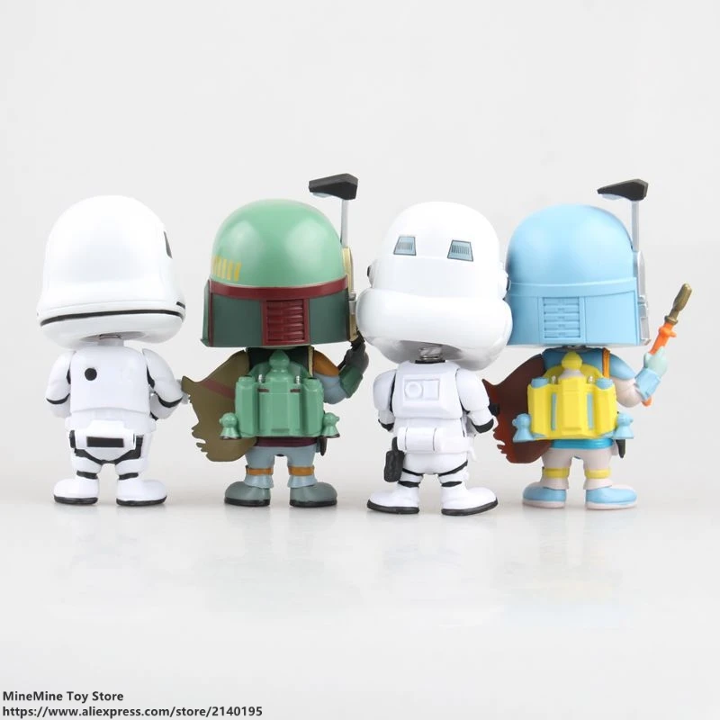 ZXZ Звездные войны Штурмовик Boba Фетт 10 5-11 5 см фигурку модель осанки коллекция