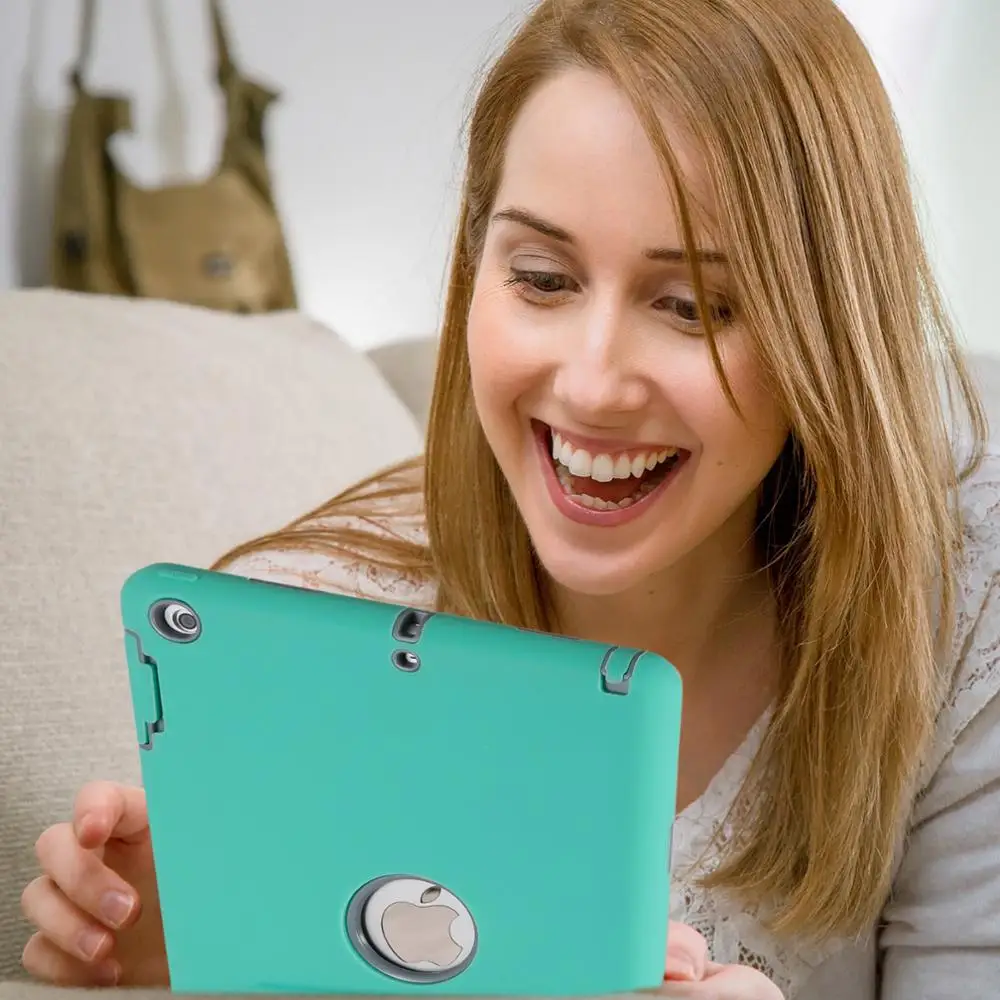 Противоударный бампер кронштейн силиконовый PC Smart Cover чехол для Apple iPad 2/3/4 mini 1 2 3 A1893 A1822 A1432