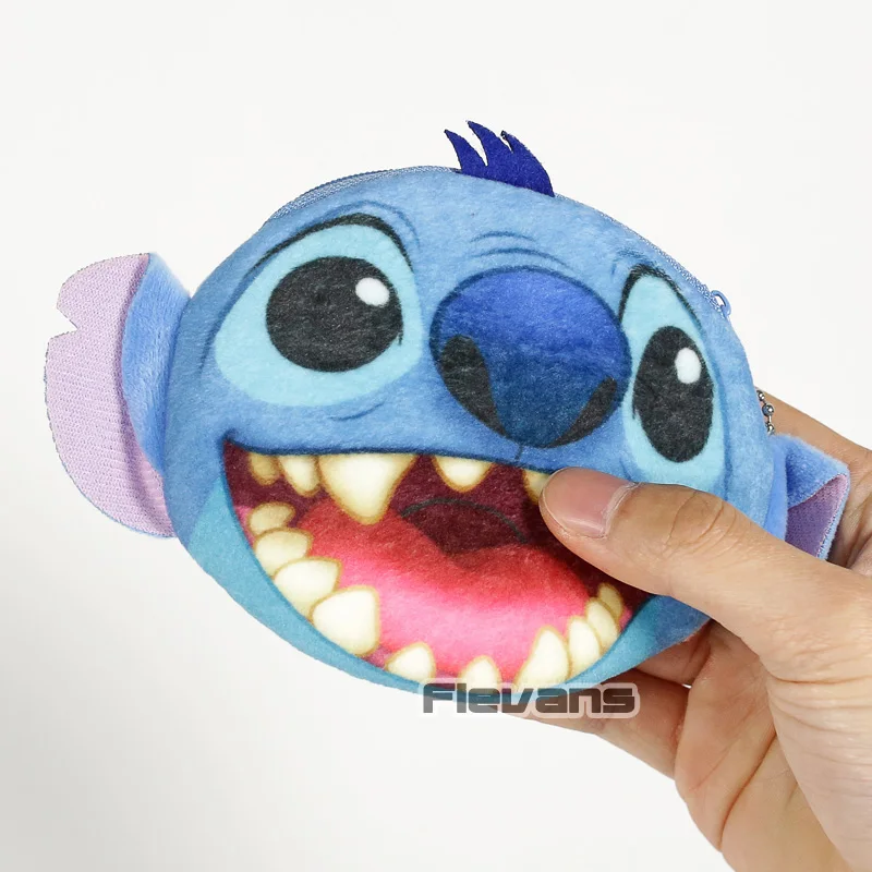 Lilo& Stitch Kawaii подвески плюшевые монеты мешок стежка мягкие куклы игрушки 10 шт./партия