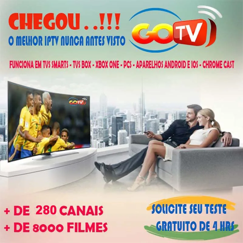 1 месяц Бразилия apk IP tv для любого android box android mobile и android tv с live+ vod+ воспроизведение