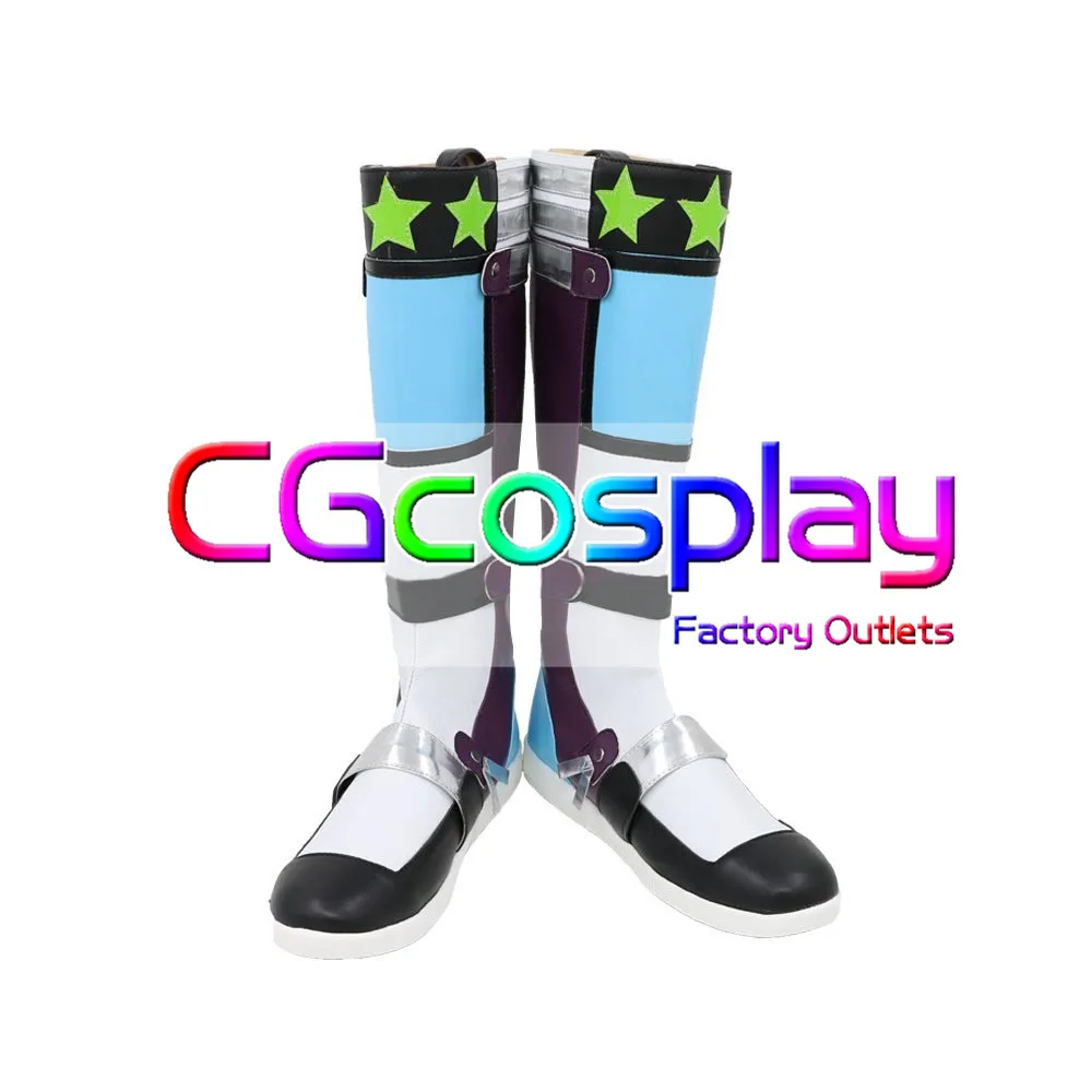 CGCOS Express! Аниме Косплэй обувь Tekken Аска Kazama сапоги кино на Хэллоуин