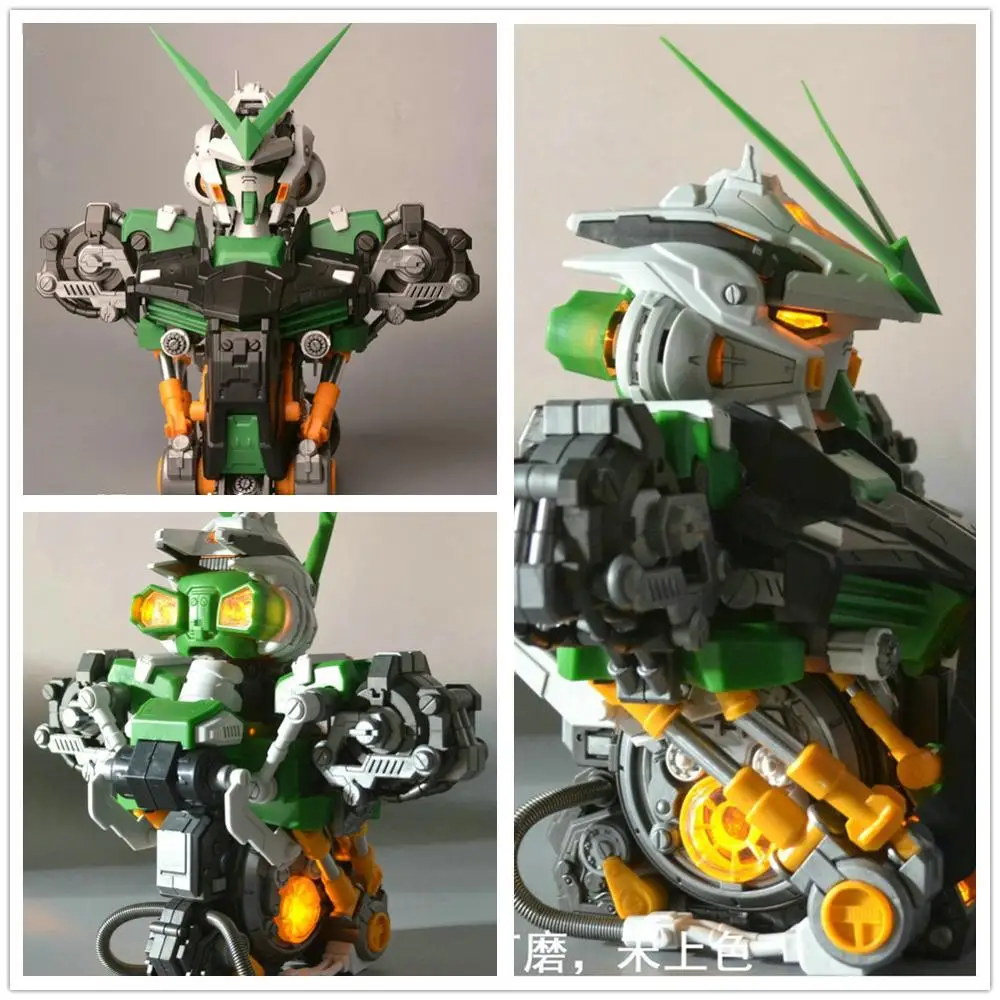 MK MotorKing model 1/35 MBF-P04 ASTRAY Green Frame Bust Head with led