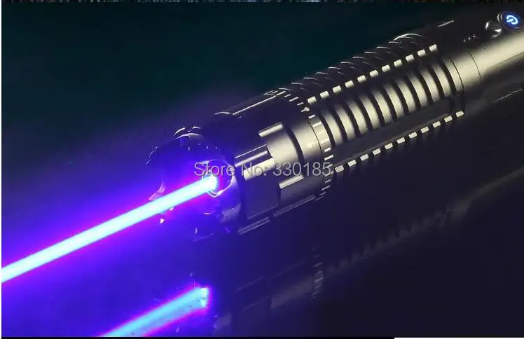 

High power Military 1000W 100000m 450nm Blue Laser Pointer Flashlight Light Burning Match/Dry Wood/Black/Burn Cigarettes Hunting