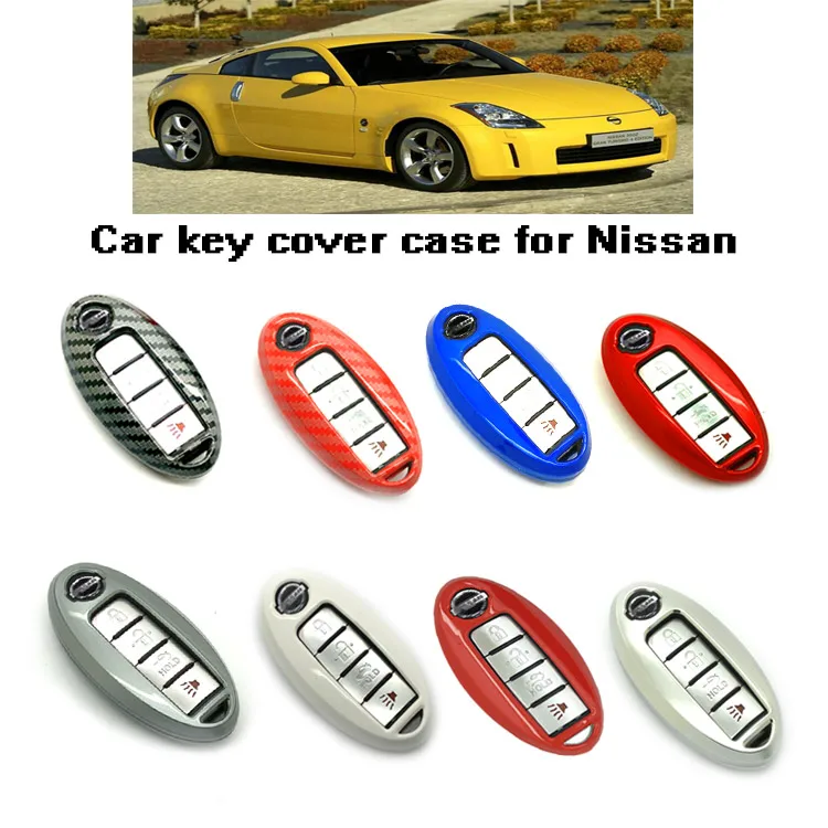 

smart Remote Fob Key Case Cover 3 4 5 Buttons Replacement For Nissan