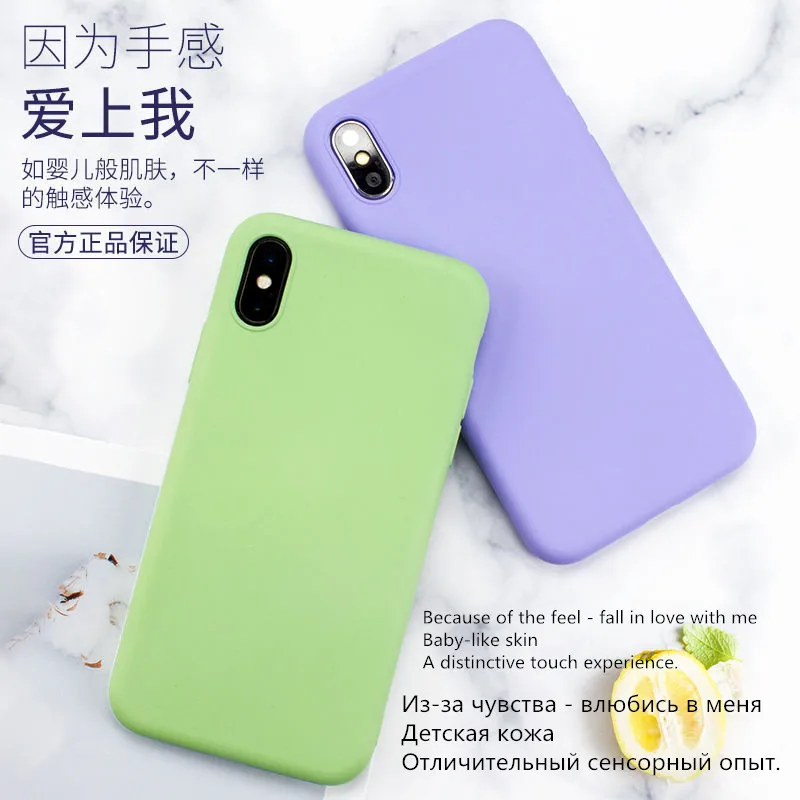 Xiao mi 8 9 6X 5X A1 жидкий силиконовый чехол для мобильного телефона с полным покрытием для mi 8/9 se lite, красный mi note 5 6 7 pro/plus чехол