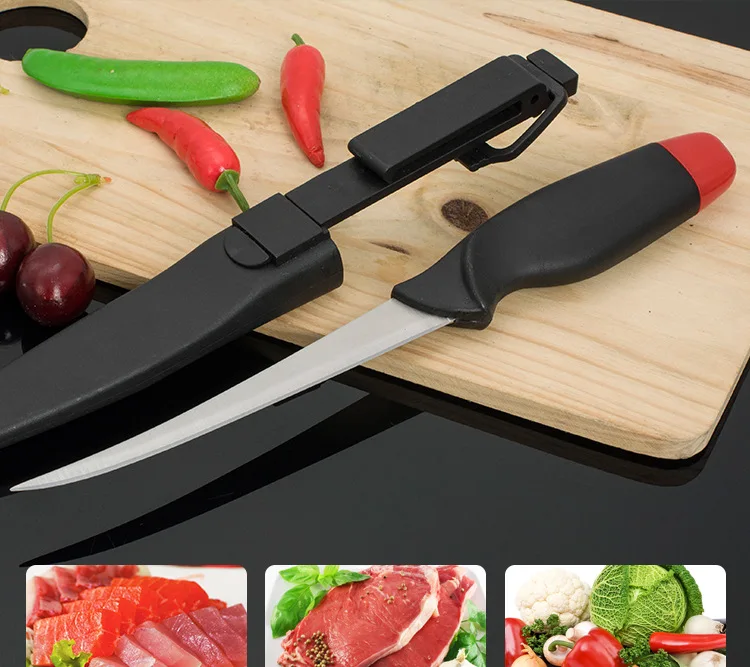 Кованые кухонные поварские Убойные ножи Мясник обвалочный нож кованые лезвия острый Кливер мясные рыбные выщипывающие ножи