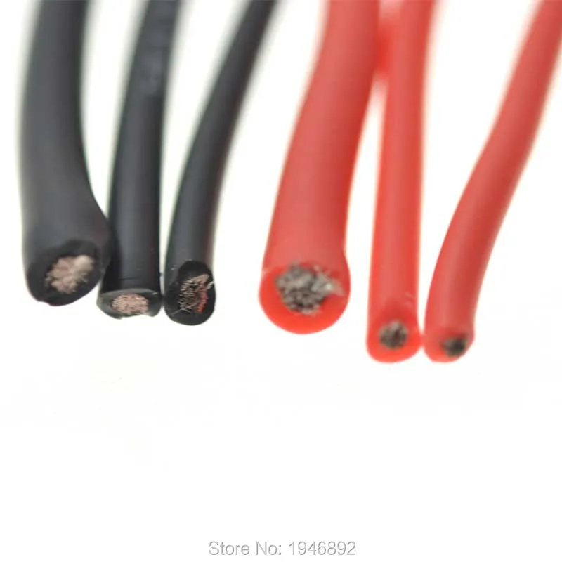 Гибкий силиконовый провод 5 м 16 AWG RC кабель 252/0.08TS OD 3 0 мм луженый медный 1 27