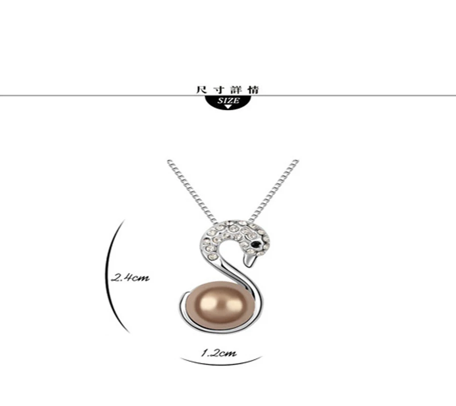 Посеребренное 10 мм Ожерелье из натурального искусственного жемчуга ожерелье