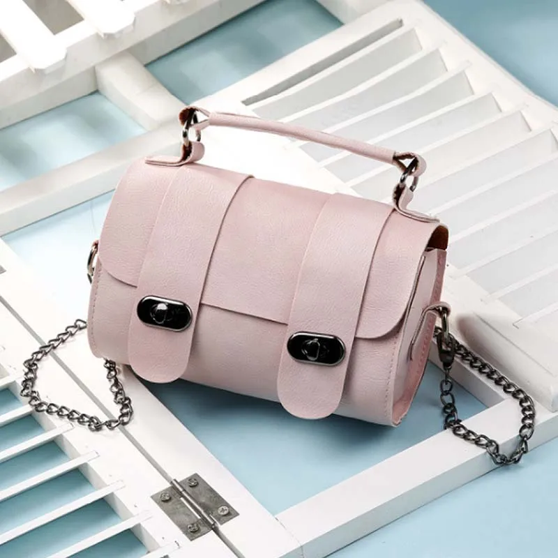 2017 Бренд Кожа Женщин Простой Мини Сумка Модельер Сумки Женские Vintage Crossbody На Ремне