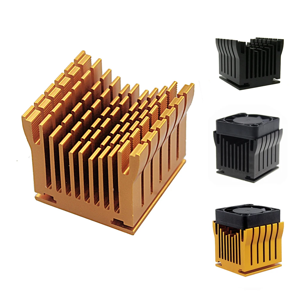 

50 шт., алюминиевые радиаторы для охлаждения компьютера