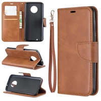 business solid color pu leather flip case on for moto g6 mobile phone bag funda cases sfor motorola g6 plus wallet cover coque