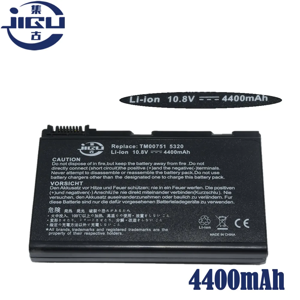 Аккумулятор JIGU для ноутбука Acer Extensa 5210 5220 5230 5420 5420G 5610 5620 5620Z 5630 5630G|battery for acer|laptop