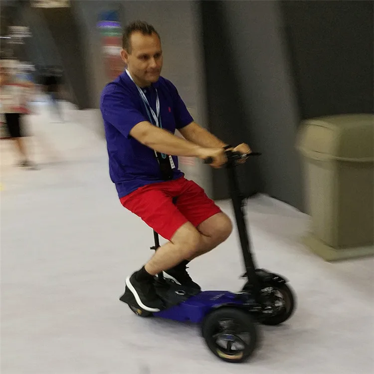 Новые 3 колеса взрослых Электрический самокат складной скейтборд Ховерборд