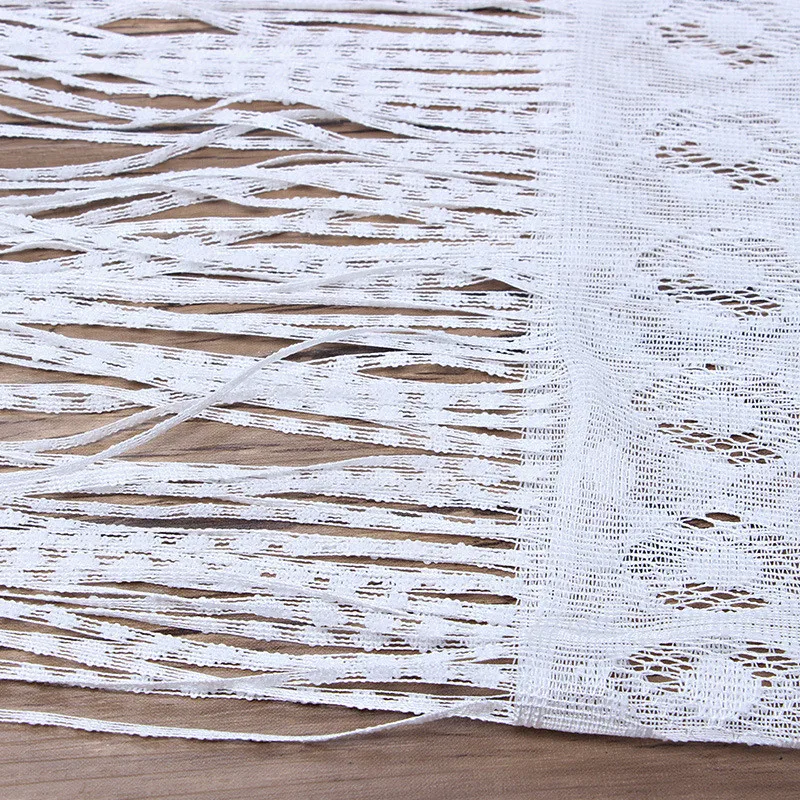 Женская кружевная пикантная одежда с кисточками пляжные Повседневные Вечерние