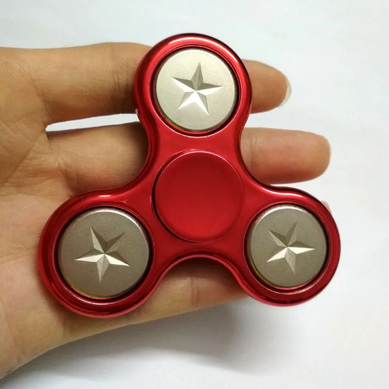 2017 Новый стиль игрушки металлическое покрытие анти стресс EDC Непоседа ручной