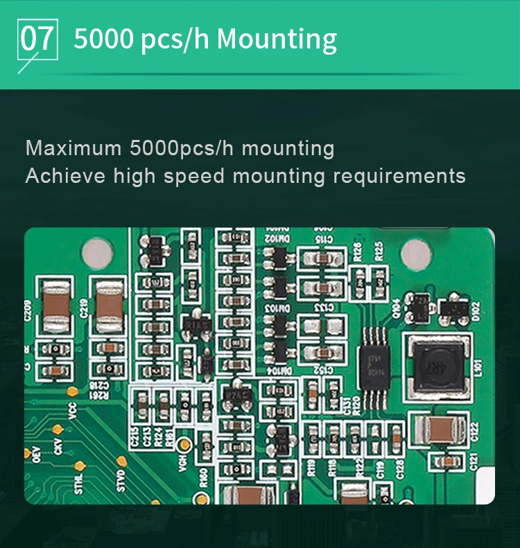 Настольный светодиодный монтажный SMT IC Chip Mount SMD палочки место машина с 54 места подачи и 4 камеры