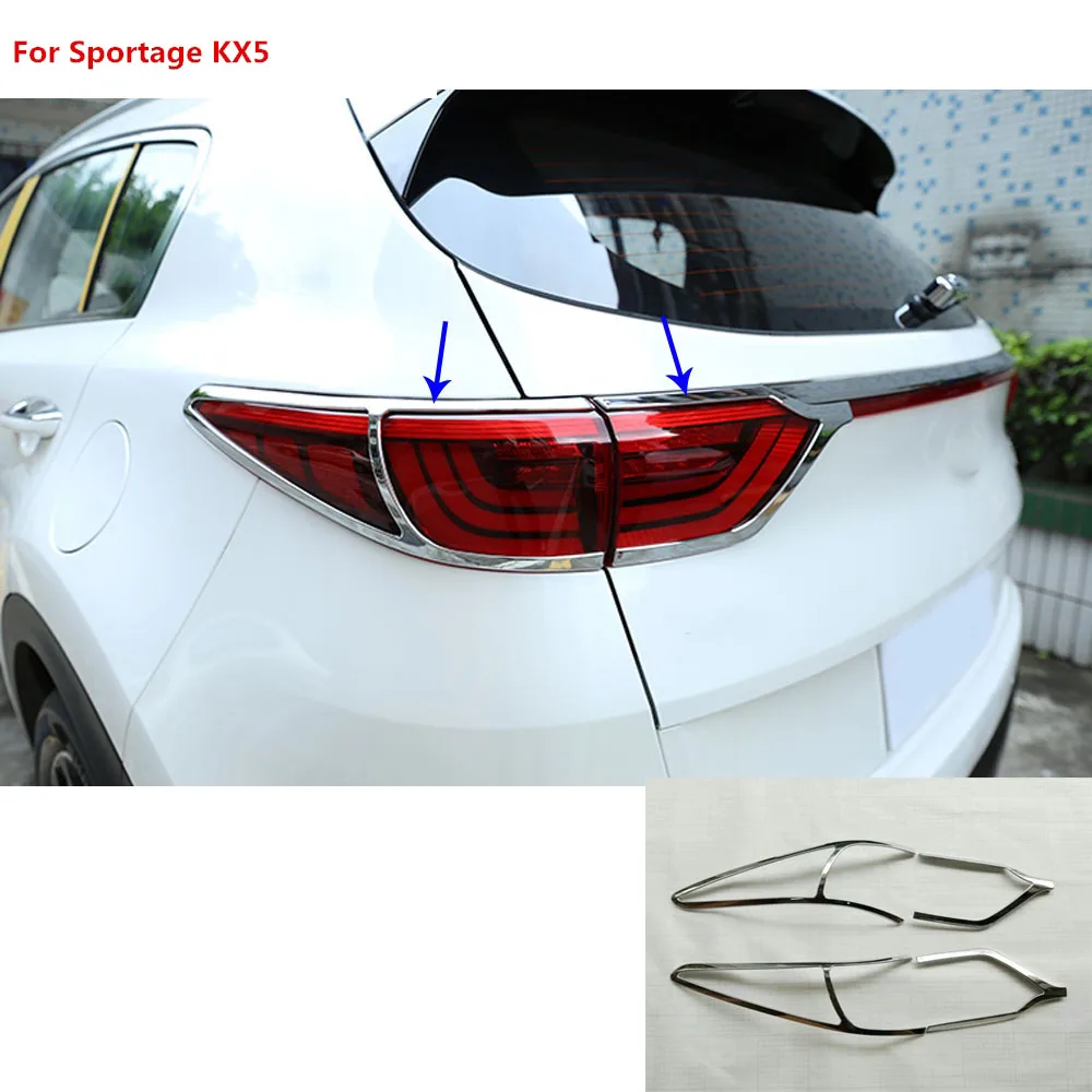 Высокое качество автомобильный детектор ABS Хромированная Накладка задняя фара