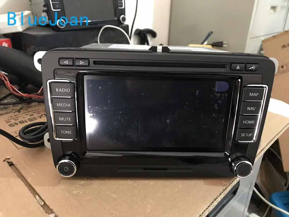 3CD 035 682 автомобильный навигатор RNS510 радио светодиодный дисплей модули для V W Golf Passat Skoda RNS510 RNS 510 dvd-плеер