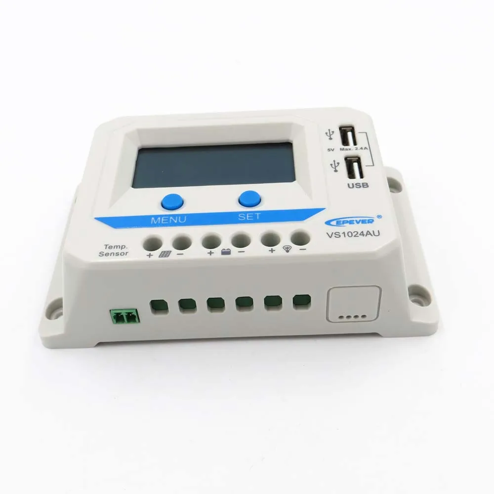 EPSOLAR VS1024AU 10A 12В 24В EP EPEVER контроллер солнечной зарядки ЖК дисплей|charge controller lcd|solar