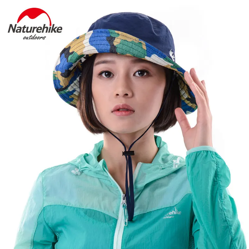 Naturehike складной Рыбалка Кепки открытый быстро сухой шляпа унисекс Пеший Туризм